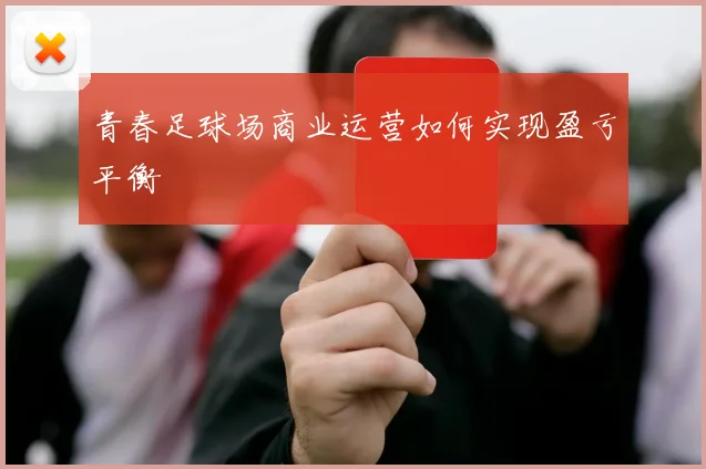 青春足球场商业运营如何实现盈亏平衡